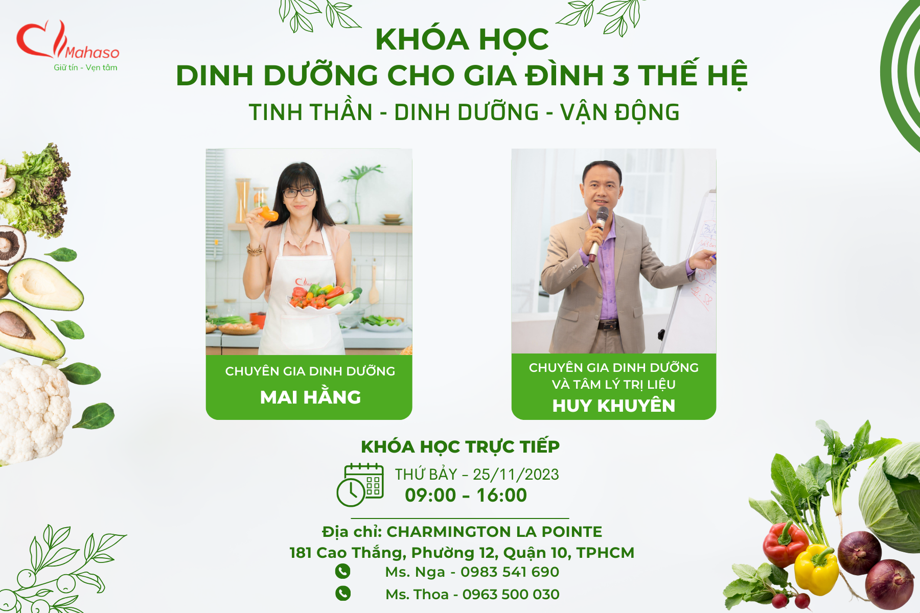 Lịch học tháng 11